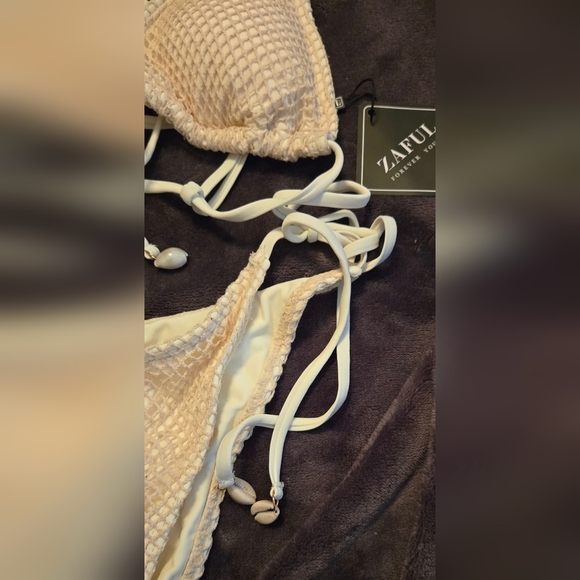 ZAFUL Triangle Fishnet Bikini #435 NWT - Picture 12 of 12
